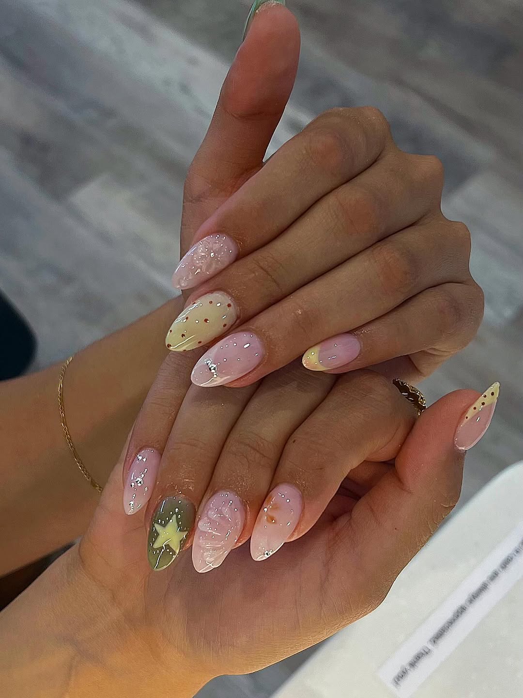 Trend-forward acrylic set at Polysh Nailcare Studio in Littleton CO