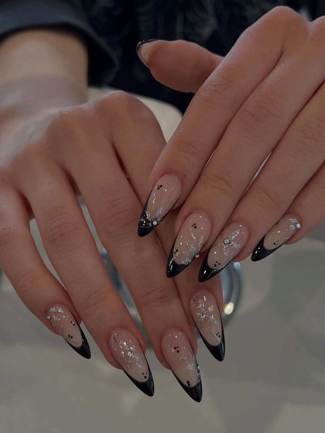 Colorful custom nail art from our Littleton nail studio